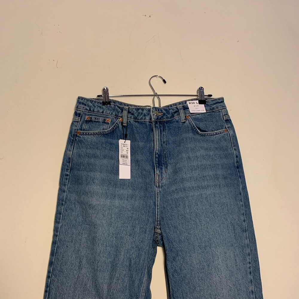 Topshop mom jeans